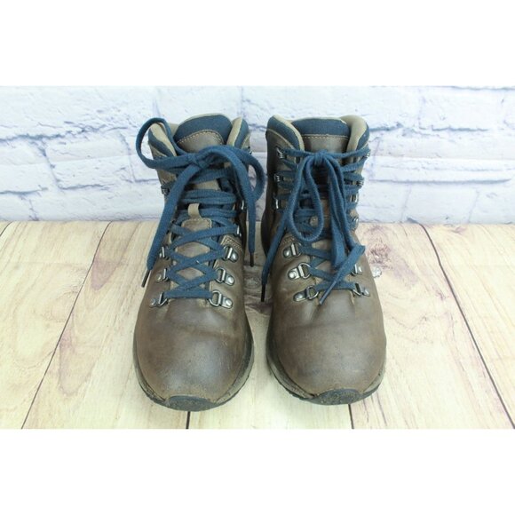 LL Bean Alpine Hiking Boots Leather Brown Size 7.5 M - Picture 4 of 9